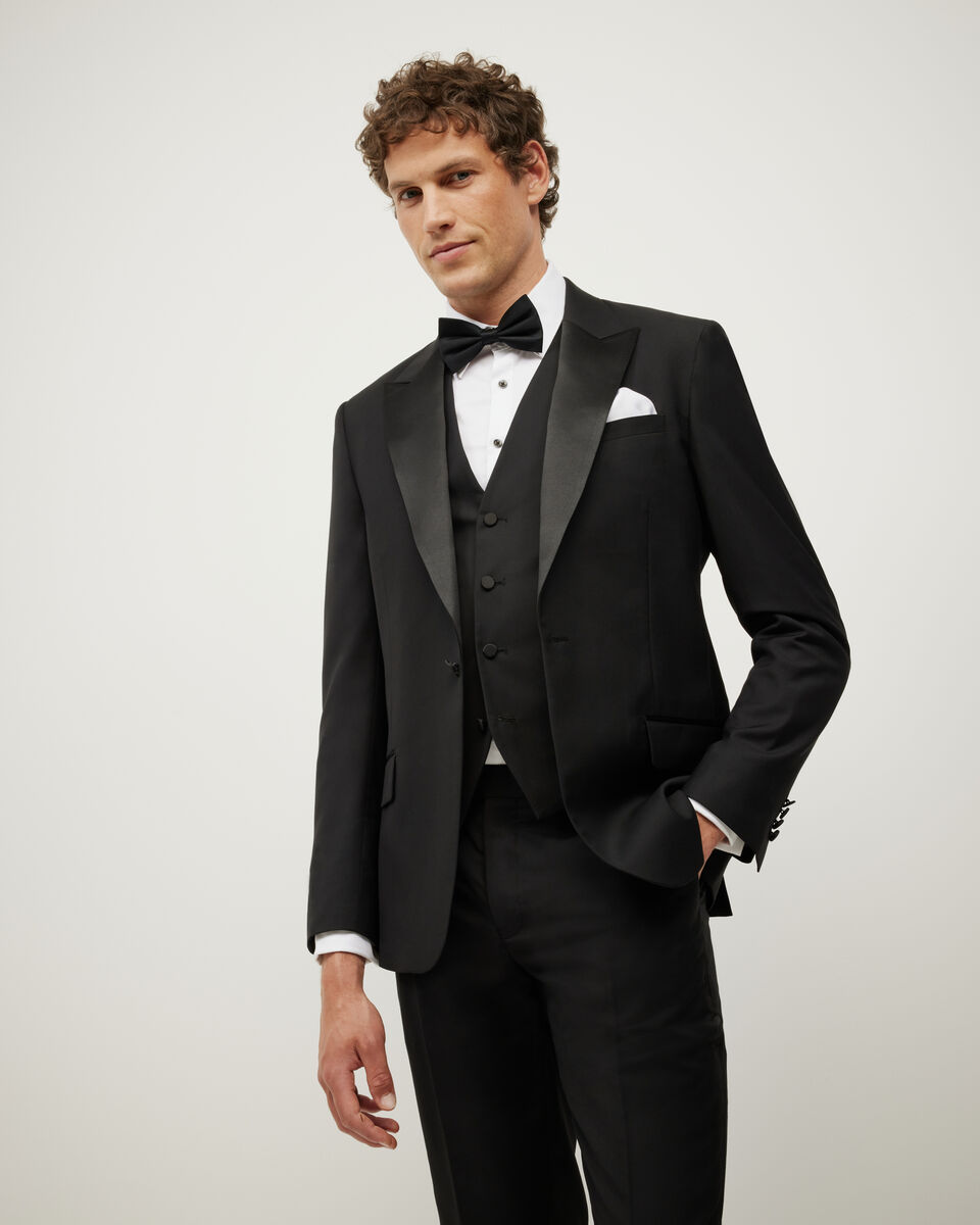 Riley Black Tie Chintz Tuxedo, Black Chintz, hi-res